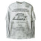 Camiseta Manga Larga Tie-Dye con Letras Distressed y Efecto Dos Piezas