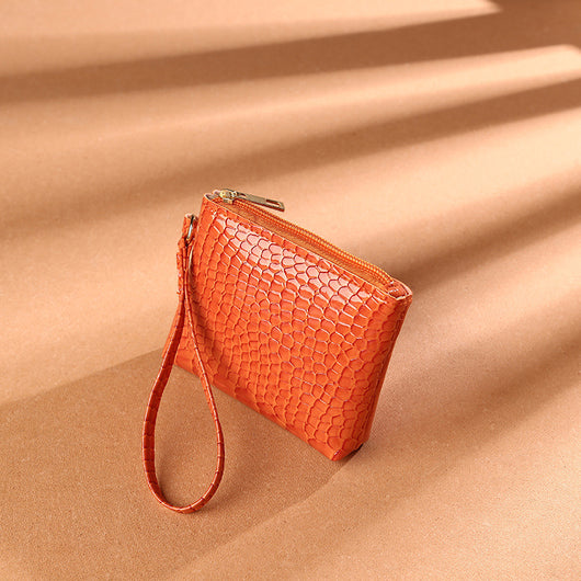 Cartera Clutch de Cuero PU Color Sólido - Image 7