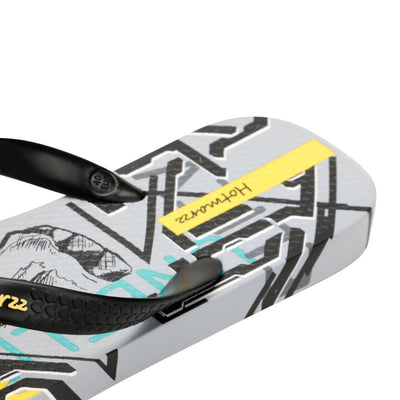 Chanclas Estampado Graffiti para Hombre - Sandalias Antideslizantes Playa Verano - Image 5