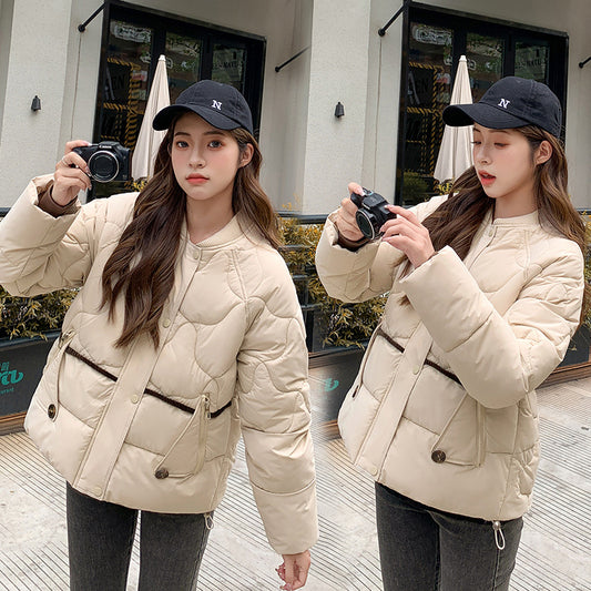 Chaqueta Corta de Algodón para Mujer - Estilo Casual