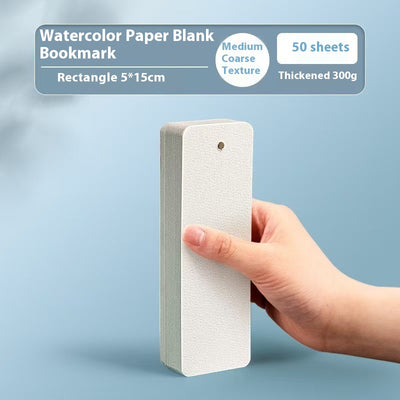 Tarjetas Postales de Papel Acuarela 300g Blanco - Image 12
