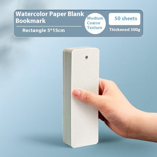 Tarjetas Postales de Papel Acuarela 300g Blanco - Image 12