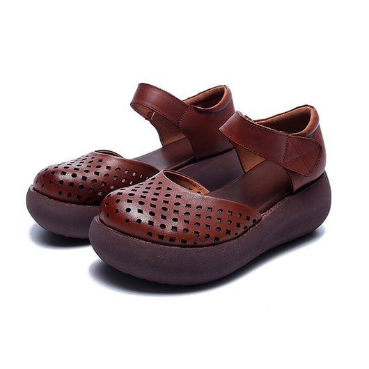 Zapatos Casuales Retro con Perforaciones - Image 9