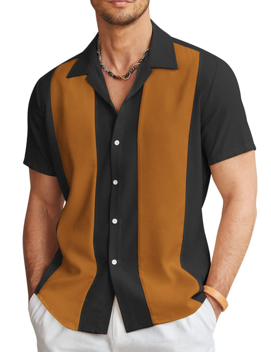Camisa Hawaiana Versátil de Manga Corta para Hombre - Image 37