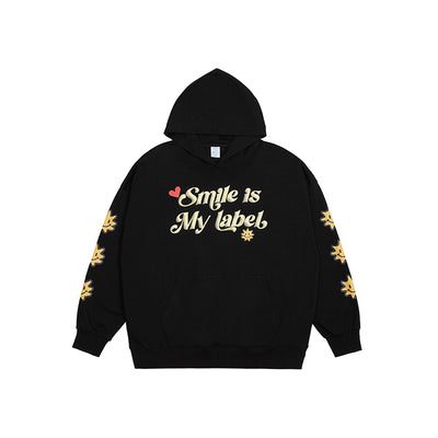 Sudadera Hombre Oversize con Capucha y Estampado Foam Letter - Image 4