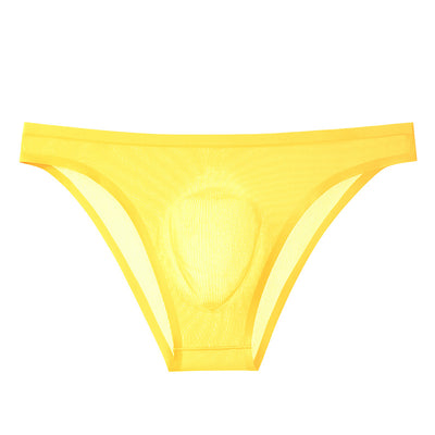 Calzoncillos de Seda de Hielo Translúcidos Ultra Delgados sin Costuras para Hombre - Image 6