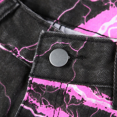 Jeans Casuales Estampados de Estilo Urbano - Image 20
