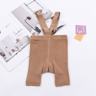 Pantalón Corto Bebé Cintura Alta con Tirantes Ajustables - Image 12