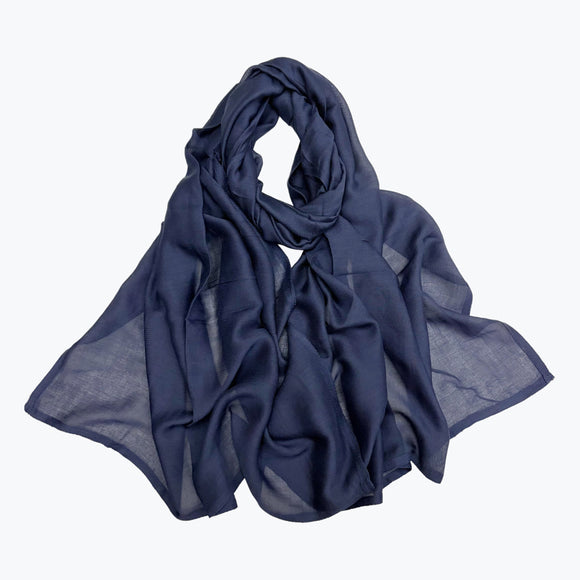 Pañuelo Modal Doble Costura - Bufanda Suave y Versátil