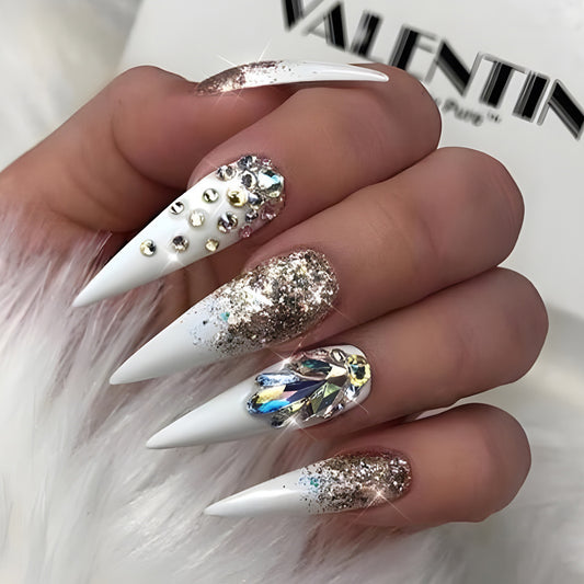 Esmalte de Lujo Aurora con Diamantes - Colección Europea y Americana