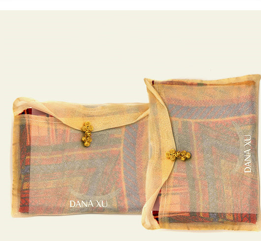 Capa Oversized Versátil para Mujer con Pañoleta de Seda - Image 6
