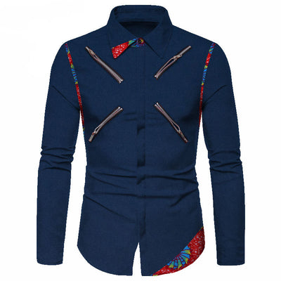 Camisa Casual de Algodón Poliéster Juvenil Blanca con Cuello Solapa - Image 17