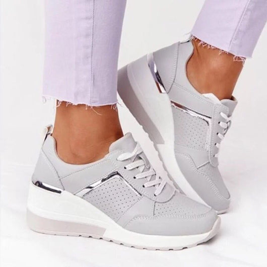 Zapatos Deportivos Plataforma Dad Shoes Talla Grande Mujer - Image 20