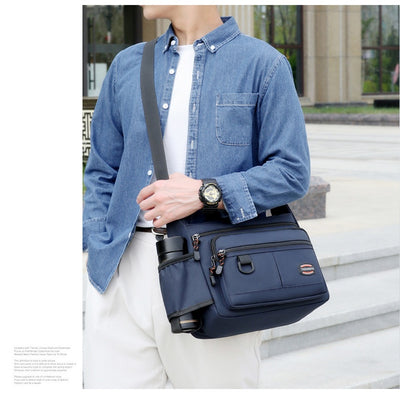 Bolsa Mensajera Casual de Gran Capacidad para Hombre - Image 12