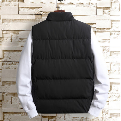Chaleco Casual de Algodón para Hombre - Abrigo Otoñal - Image 7