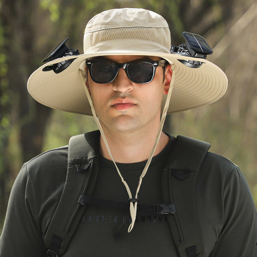 Gorro Solar con Ventilador y Batería de Larga Duración - Image 4