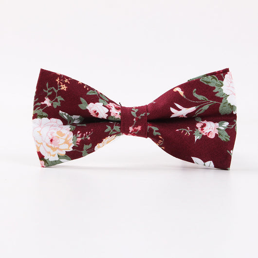 Corbatín Estampado de Algodón para Hombre - Estilo Business Casual - Image 15