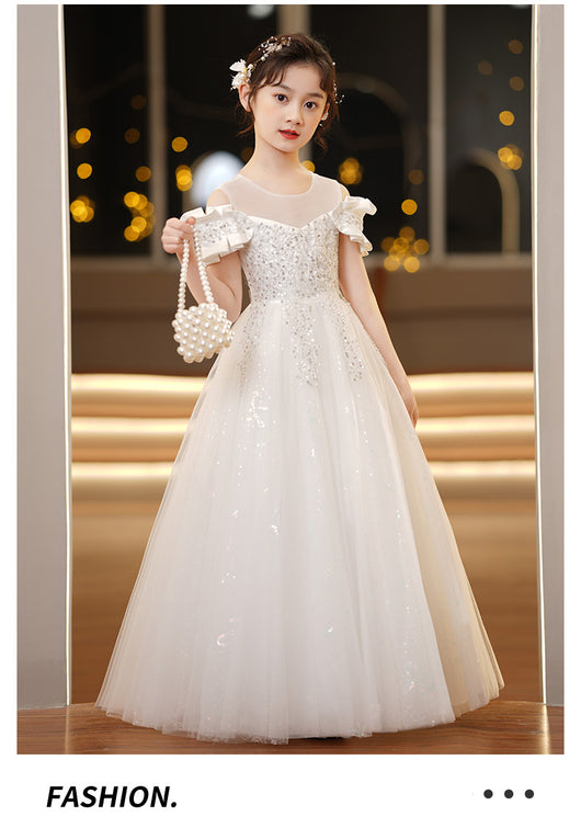 Vestido Princesa de Tul Elástico para Niñas - Image 17