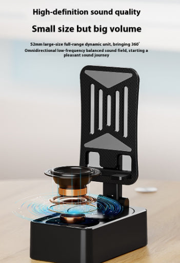 Soporte Giratorio para Celular con Carga Inalámbrica y Bluetooth - Image 12