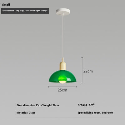 Lámpara Colgante Bauhaus Retro de Cristal para Restaurante - Image 59