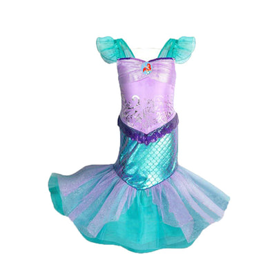 Vestido Sirena Princesa para Fiesta de Cumpleaños y Presentaciones - Image 9
