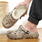 Pantuflas de Algodón con Suela Gruesa y Forro Polar - Zapatos Cálidos Cerrados