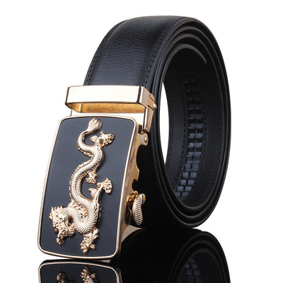 Cinturón de Cuero para Hombre con Hebilla Automática - Image 19
