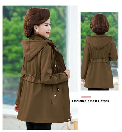 Abrigo Tipo Trench Elegante Largo - Primavera y Otoño - Image 12