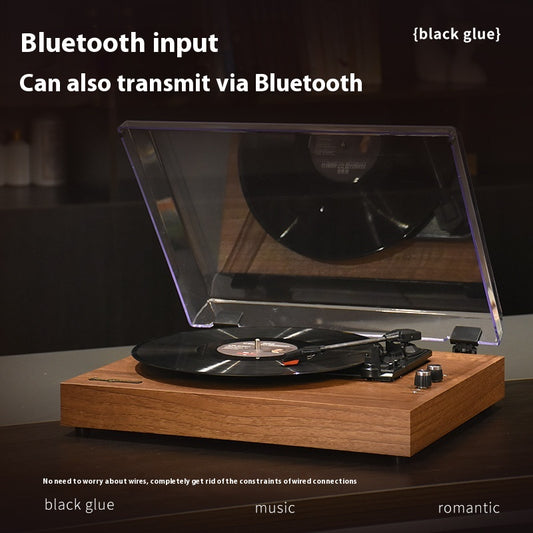 Tocadiscos Retro Bluetooth con Fonocaptor Piezoeléctrico - Image 2