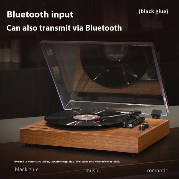 Tocadiscos Retro Bluetooth con Fonocaptor Piezoeléctrico