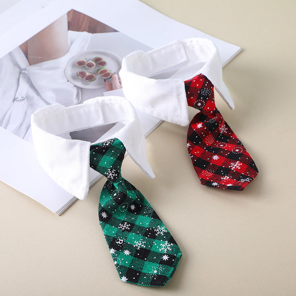 Babero Elegante para Mascotas Estilo Gentleman con Toalla Absorbente