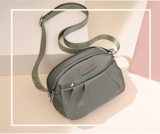Bolsa Mensajero Oxford con Pliegues para Teléfono y Documentos - Image 25