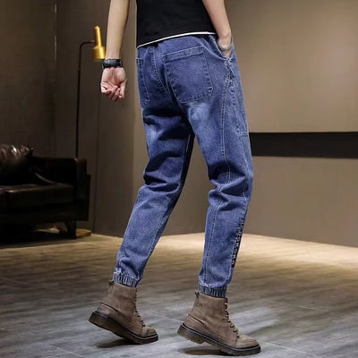 Pantalones Cortos Casuales con Efecto Desgastado y Cintura Elástica - Image 8