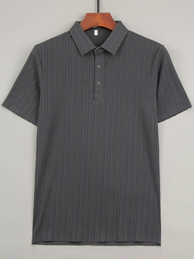 Polo Hombre Ice Silk Malla Transpirable - Diseño Moderno Hueco - Image 26