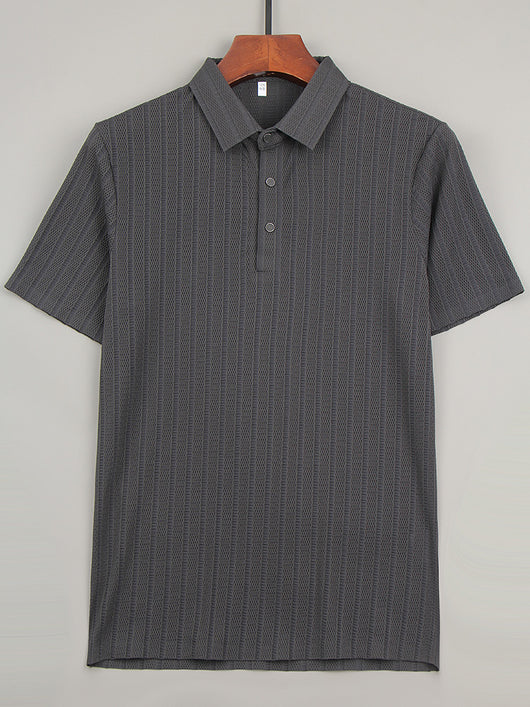 Polo Hombre Ice Silk Malla Transpirable - Diseño Moderno Hueco - Image 26