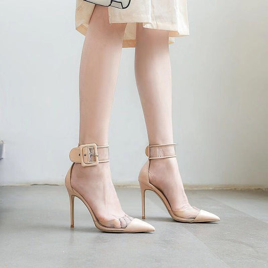 Tacones Altos Slim de Cuero para Mujer - Versátiles y Elegantes - Image 2