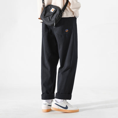 Pantalones Cargo Sueltos para Hombre Rectos Casuales