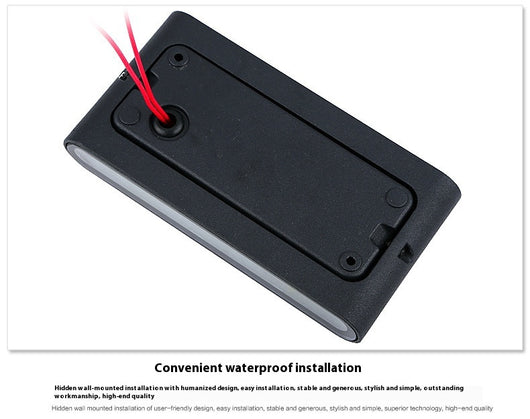 Lámpara de Pared Rectangular Impermeable para Interior y Exterior - Image 9