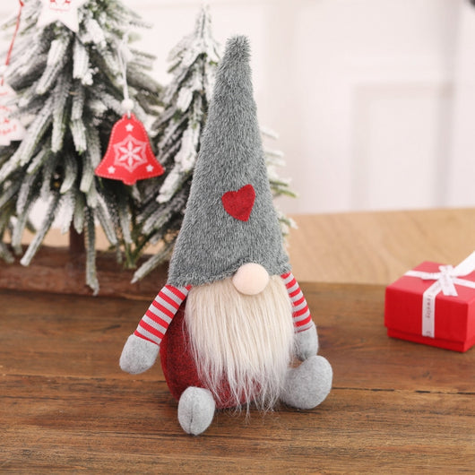 Muñeco Navideño sin Rostro para Decoración de Ventana - Image 11