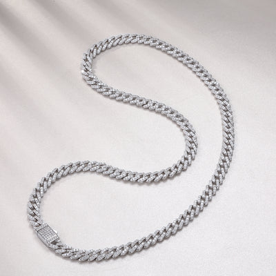 Collar Mayfly Mercury - Joya de Lujo Ligero con Moissanita Premium y Plata 925 - Image 3