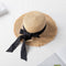 Sombrero de Viaje con Moño Raw Edge Protección Solar