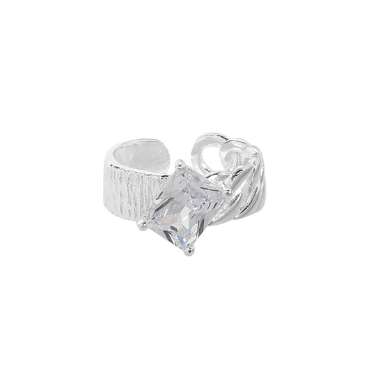 Anillo Temperamental Redstone Exagerado para Mujer