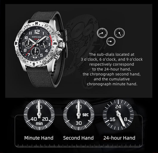 Reloj Deportivo Solar de Acero Inoxidable con Pantalla Digital - Image 13