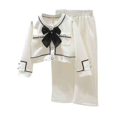 Conjunto Infantil Coreano de Dos Piezas - Abrigo Trendy para Niños Medianos y Grandes - Image 6