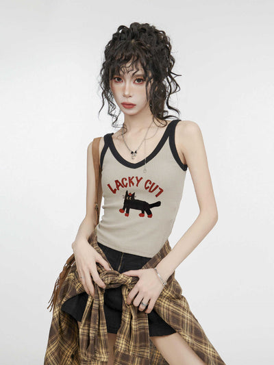 Camisola Retro Cuello V Estilo Hot Girl - Image 13