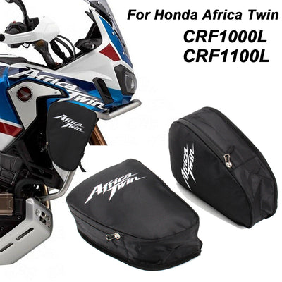 Bolsa Lateral de Almacenamiento Africa Twin con Bolsillo para Herramientas de Reparación