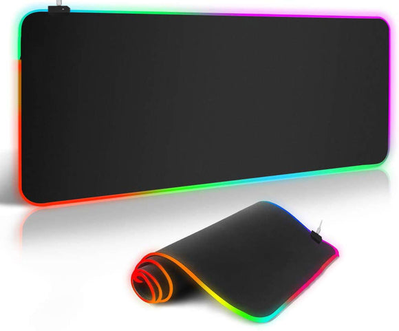 Mousepad RGB Cielo Estrellado Oversized Luminoso Antideslizante