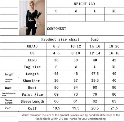 Blusa Crop Top Ajustada de Manga Larga para Otoño e Invierno - Image 7
