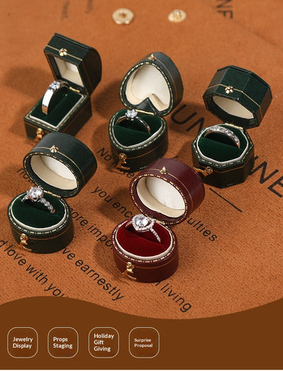 Caja Vintage Multiforma para Anillos - Diseño Europeo Elegante - Image 15