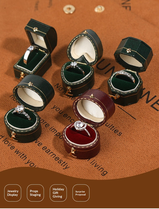 Caja Vintage Multiforma para Anillos - Diseño Europeo Elegante - Image 15